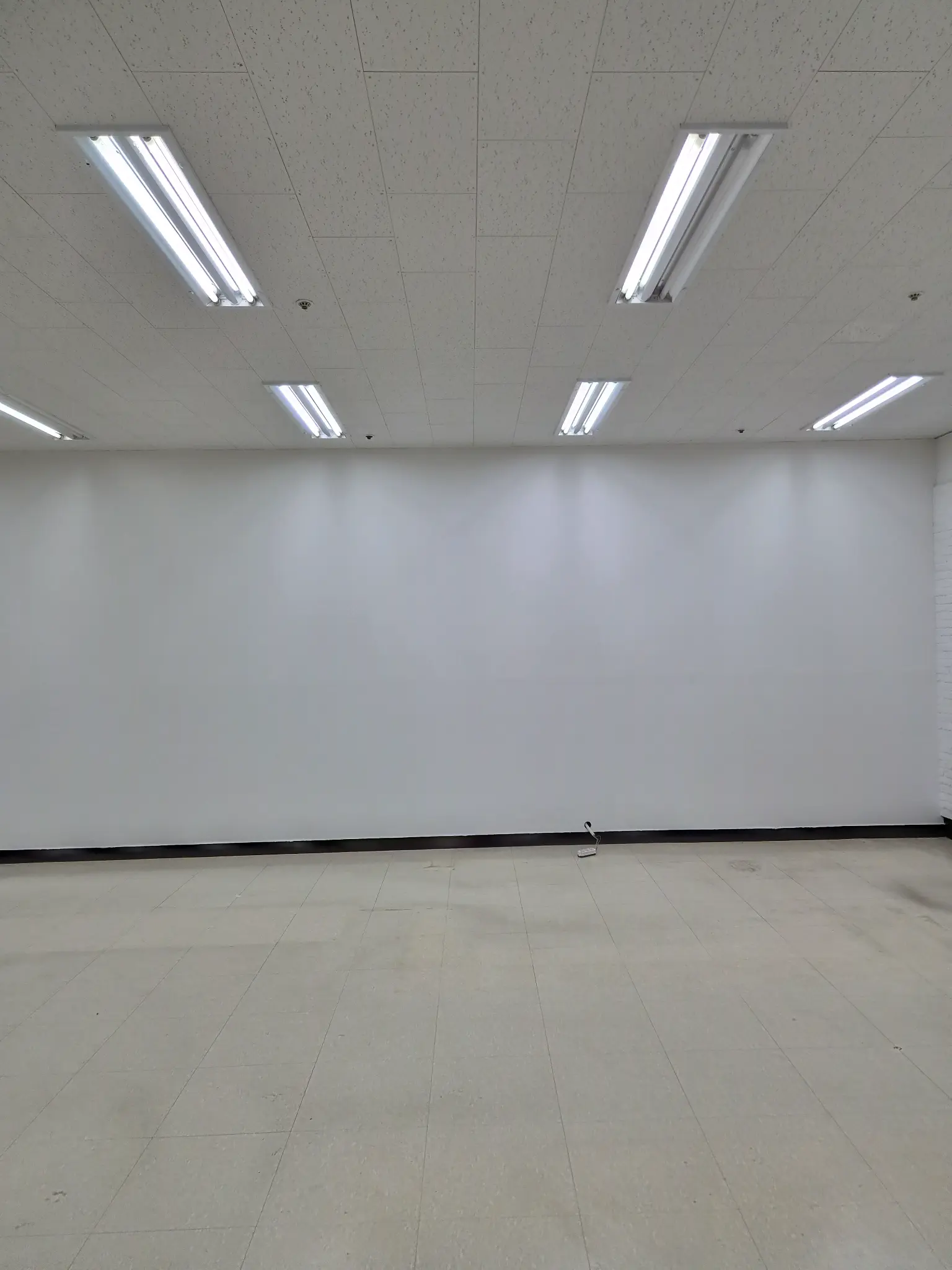 유리시트지 제거 완료