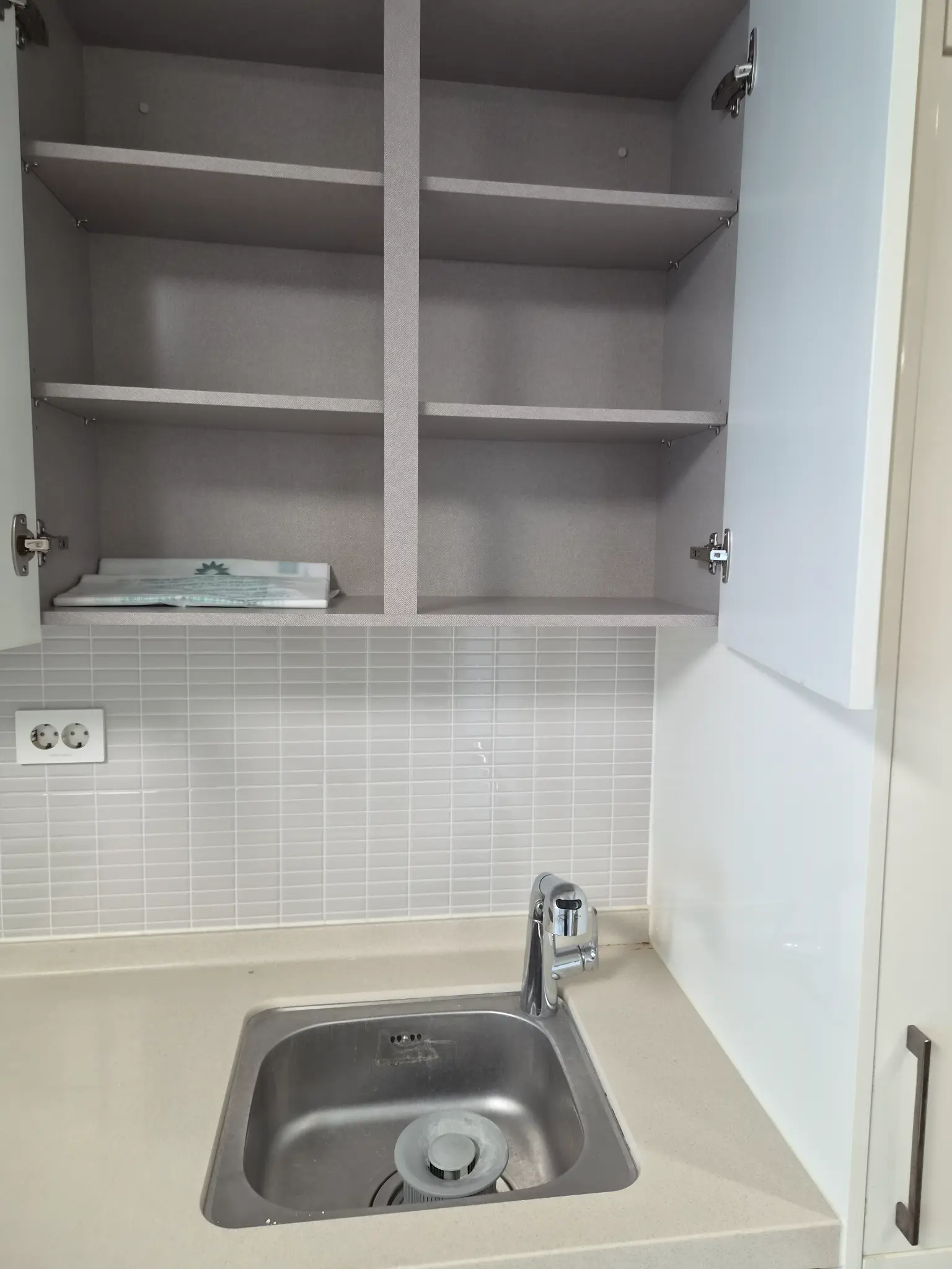 작업 완료 - 주방 싱크대/수납장